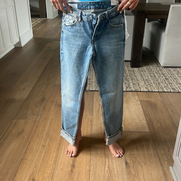 Zara slim folded fit jeans New - Picture 7 of 7